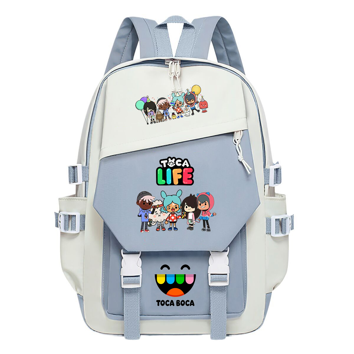 Toca Life World Print Rucksack – Korean Lifestyle Student Bewertung und Preis