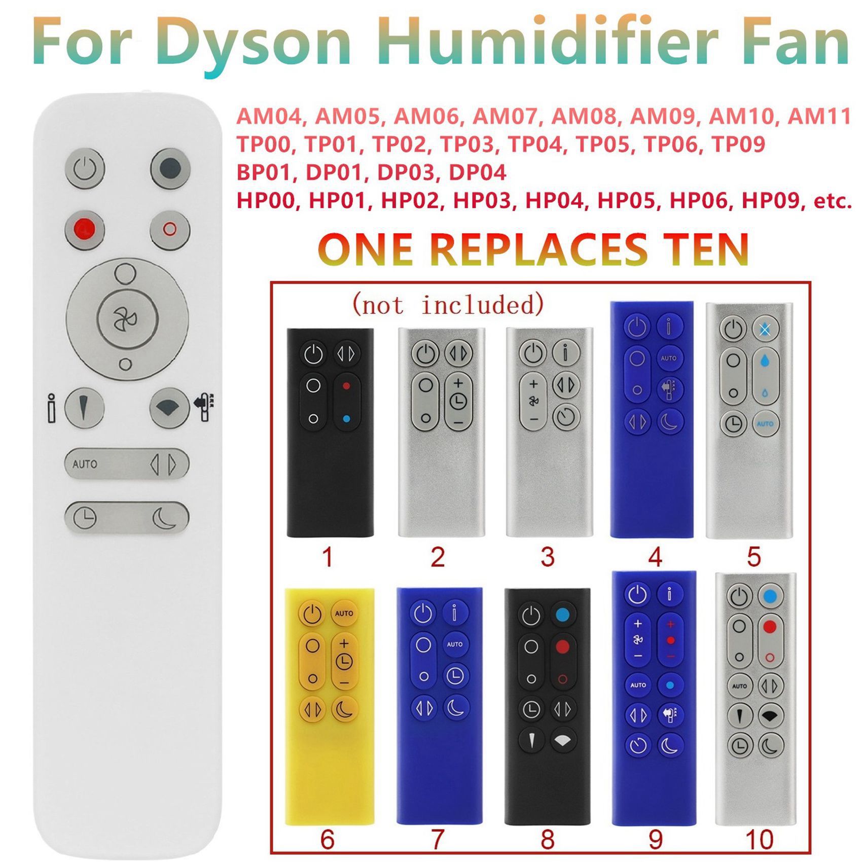 Neue 10-in-1-Fernbedienung für – Dyson Fan Am07 Bewertung und Preis